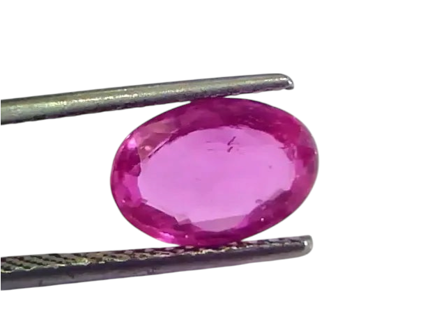 2.86 Ct GII Certified Unheated Untreated Natural Madagaskar Ruby - Venus Gems