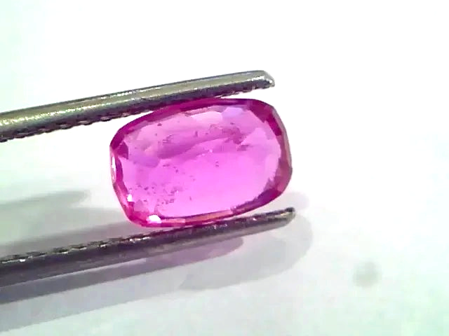 2.89 Ct GII Certified Unheated Untreated Natural Madagaskar Ruby - Venus Gems