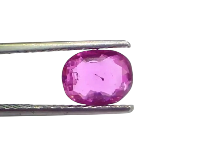 2.29 Ct GII Certified Unheated Untreated Natural Madagaskar Ruby AAA - Venus Gems