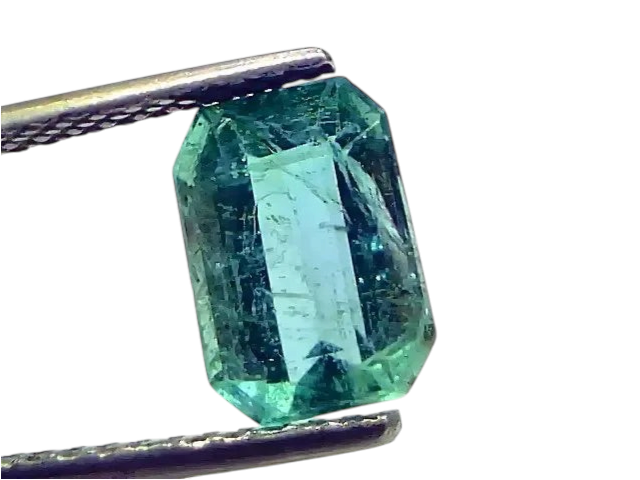 2.57 Ct GII Certified Untreated Natural Zambian Emerald Gemstone AAA - Venus Gems