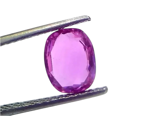 2.77 Ct GII Certified Unheated Untreted Natural Madagaskar Ruby AAA - Venus Gems