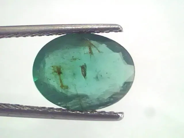 3.02 Ct Untreated Natural Zambian Emerald Gemstone Panna Gems - Venus Gems