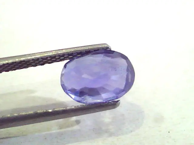 3.02 Ct Unheated Untreated Natural Blue Sapphire Neelam Gemstones
