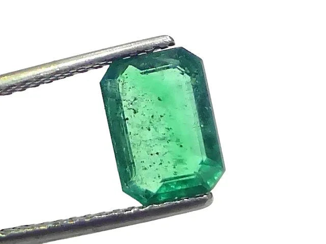 3.00 Ct GII Certified Untreated Natural Zambian Emerald Panna AAA - Venus Gems