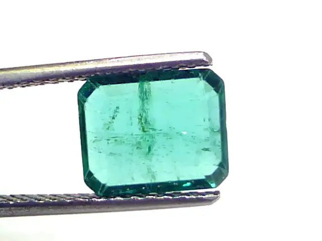3.00 Ct GII Certified Untreated Natural Zambian Emerald Gems AAAA