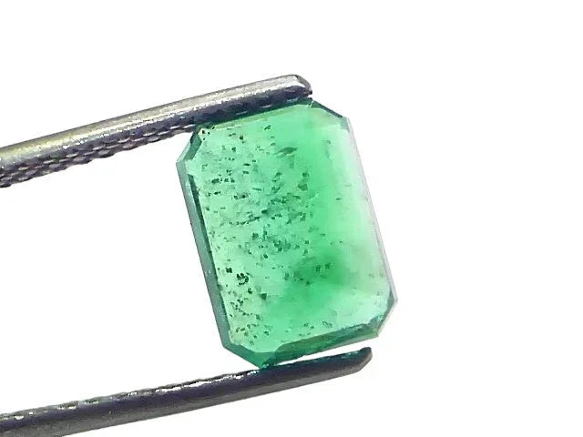 3.00 Ct GII Certified Untreated Natural Zambian Emerald Panna AAA - Venus Gems