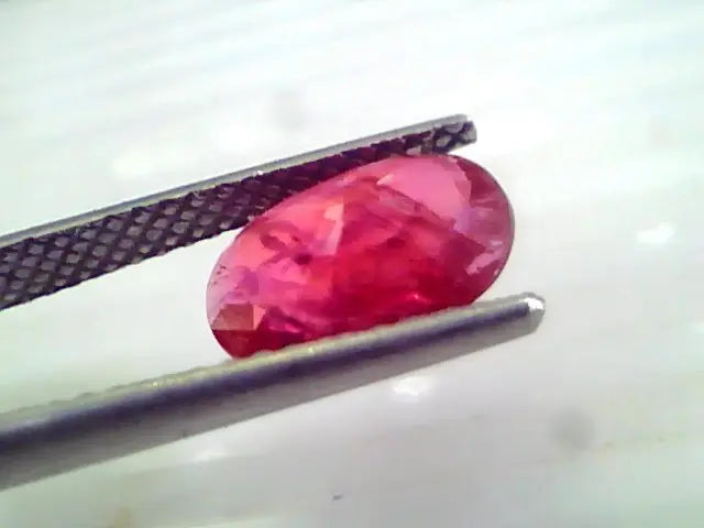 3.00 Ct Certified Unheated Untreated Natural Mozambique Ruby