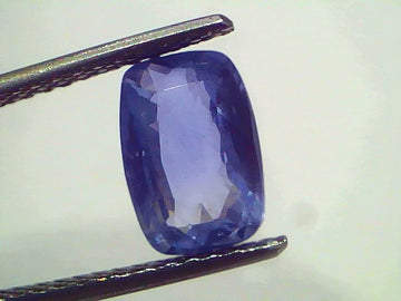 3.00 Ct 3.3 Ratti IGI Certified Unheated Untreated Natural Ceylon Blue Sapphire