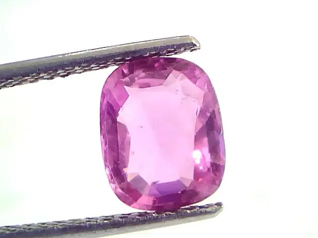 3.01 Ct Unheated Untreated Natural Old Burma Ruby Gemstone *Rare*