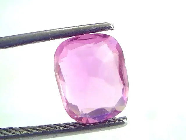 3.01 Ct Unheated Untreated Natural Old Burma Ruby Gemstone *Rare*