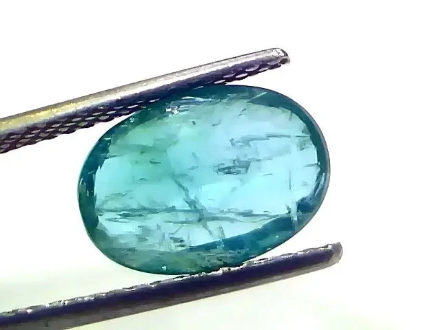 3.05 Ct Certified Untreated Natural Zambian Emerald Panna Gemstone - Venus Gems