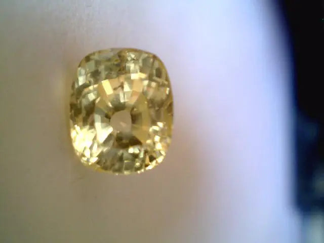 3.01 Ct Unheated Untreated Natural Yellow Sapphire,Pukhraj