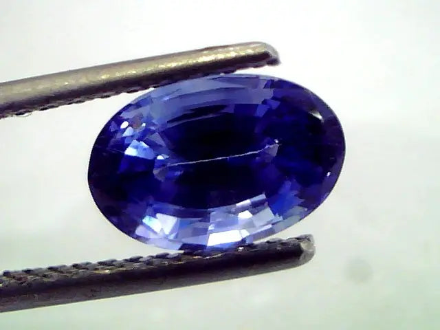 3.01 Ct Rare Unheated Kashmir Origin/Jammu Blue Sapphire (IGI)