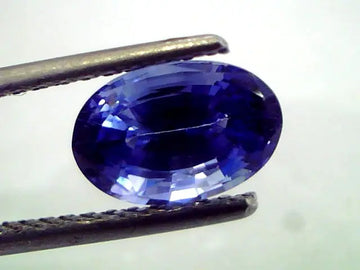 3.01 Ct Rare Unheated Kashmir Origin/Jammu Blue Sapphire (IGI)