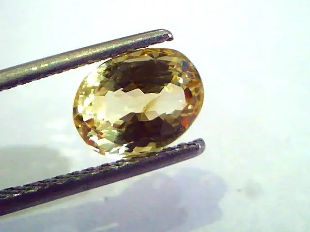 3.02 Ct 5 Ratti Unheated Untreated Natural Ceylon Yellow Sapphire