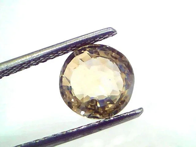 3.08 Ct Certified Unheated Untreated Natural Ceylon Yellow Sapphire Gemstone - Venus Gems