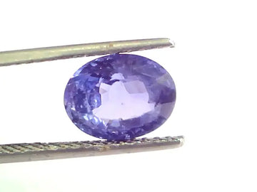 3.06 Ct Unheated Untreated Natural Ceylon Blue Sapphire Gemstone