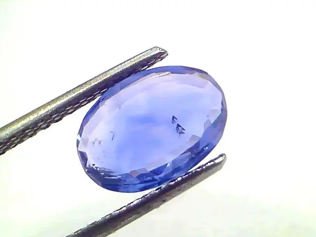 3.02 Ct Certified Unheated Untreated Natural Ceylon Blue Sapphire Gems