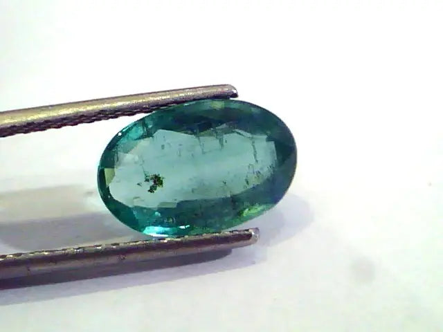 3.01 Ct Untreated Natural Zambian Emerald Gemstone Panna stone