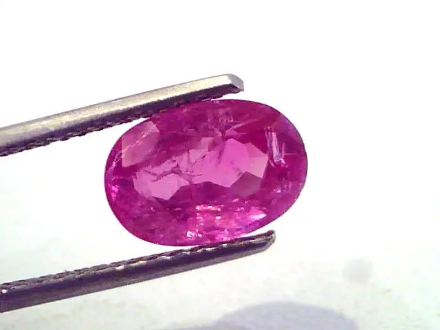 3.02 Ct Unheated Untreated Natural Old Burma MInes Ruby **RARE**