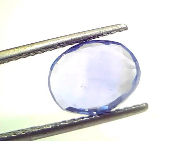 3.08 Ct Unheated Untreated Natural Ceylon Blue Sapphire Neelam Gems