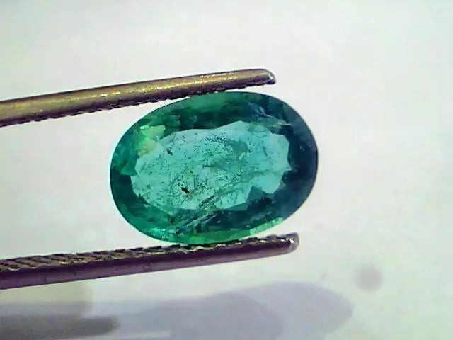 3.04 Ct Untreated Natural Zambian Emerald Gemstone Panna