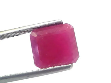 3.02 Ct Certified Unheated Untreated Natural New Burma Ruby - Venus Gems