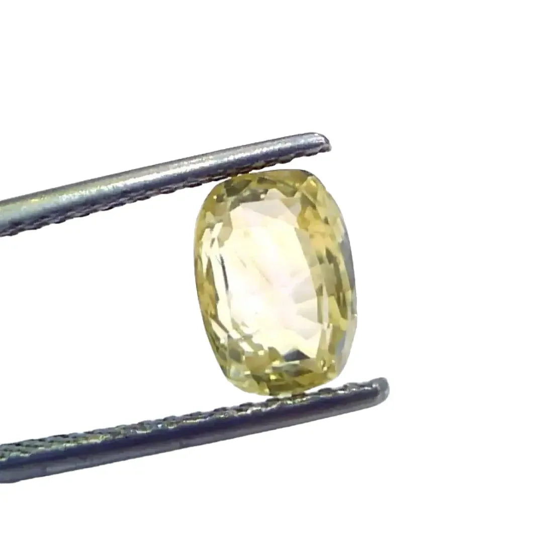 3.03 Ct IGI Certified Unheated Untreated Natural Ceylon Yellow Sapphire - Venus Gems
