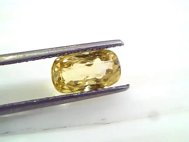 3.05 Ct 5 Ratti Unheated Untreated Natural Ceylon Yellow Sapphire