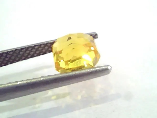 3.01 Ct 5 Ratti Untreated Natural Ceylon Yellow Sapphire Gemstones