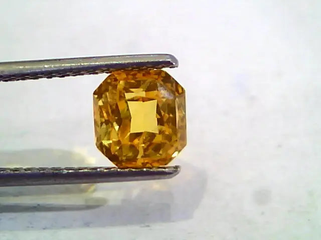 3.01 Ct 5 Ratti Untreated Natural Ceylon Yellow Sapphire Gemstones