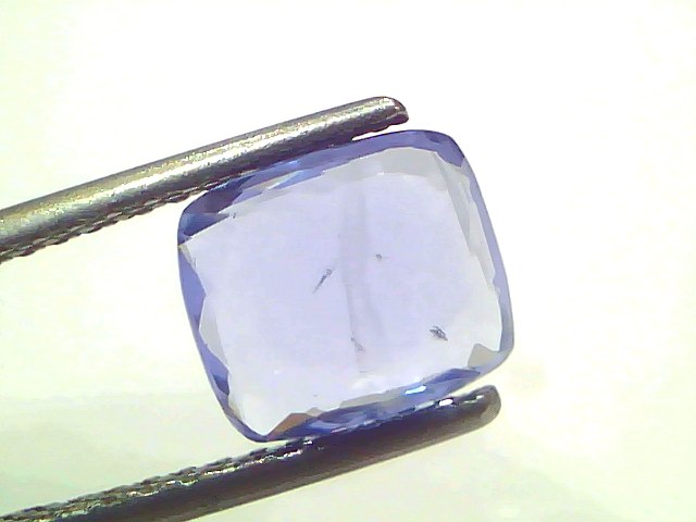3.03 Ct 3.33 Ratti IGI Certified Unheated Untreated Natural Ceylon Blue Sapphire