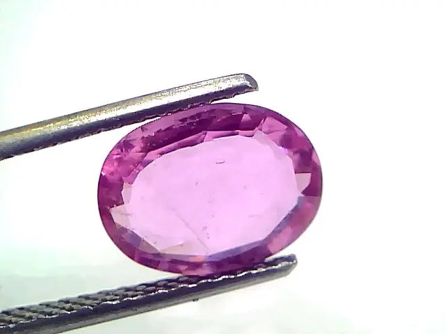 3.04 Ct GII Certified Unheated Untreted Natural Madagaskar Ruby AAA