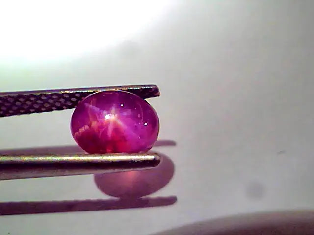 3.05 Ct Certified Unheated Untreated Natural Ceylon Star Ruby RARE