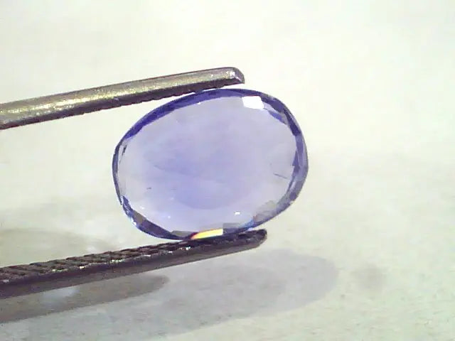 3.06 Ct Unheated Untreated Natural Ceylon Blue Sapphire Neelam Gems
