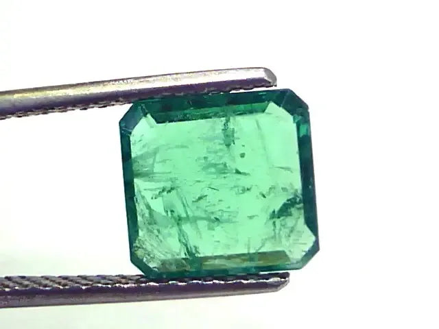 3.05 Ct GII Certified Untreated Natural Zambian Emerald Gems AAA - Venus Gems