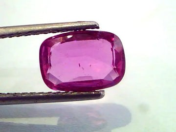 3.04 Ct IGI Certified Unheated Untreated Natural Madagaskar Ruby