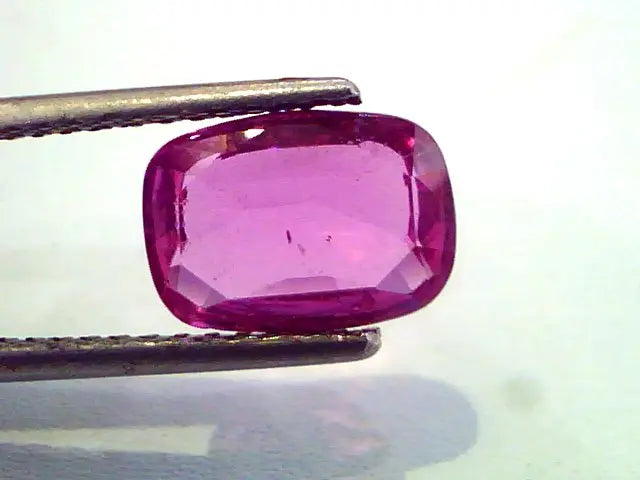 3.04 Ct IGI Certified Unheated Untreated Natural Madagaskar Ruby