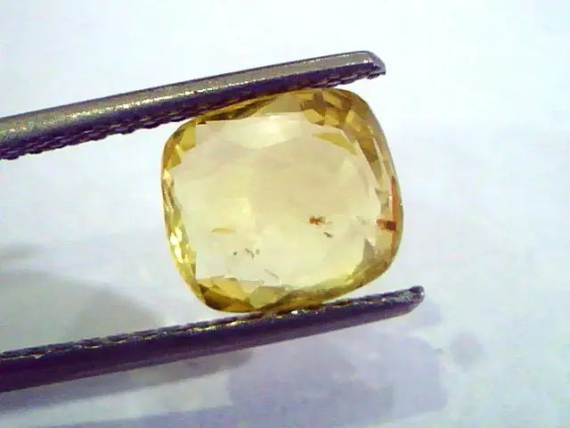 3.05 Ct 5 Ratti Unheated Untreated Natural Ceylon Yellow Sapphire