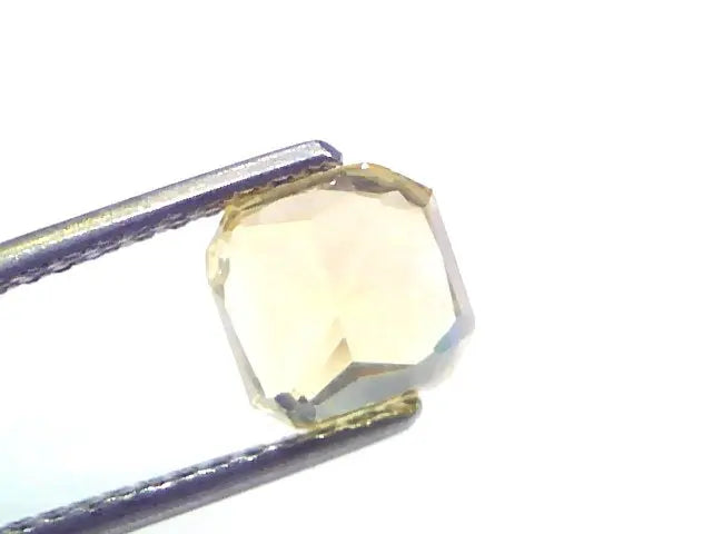 3.06 Ct IGI Certified Unheated Untreated Natural Ceylon Yellow Sapphire AAA