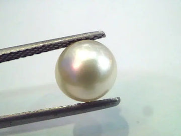3.07 Ct,6.14 Chaw Natural Basra Pearl,Real Moti Certified *RARE*