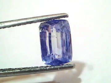 3.07 Ct Certified Unheated Untreated Natural Ceylon Blue Sapphire - Venus Gems