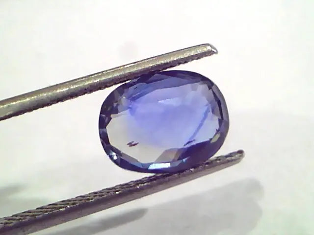 3.08 Ct Unheated Untreated Natural Ceylon Blue Sapphire Gemstone