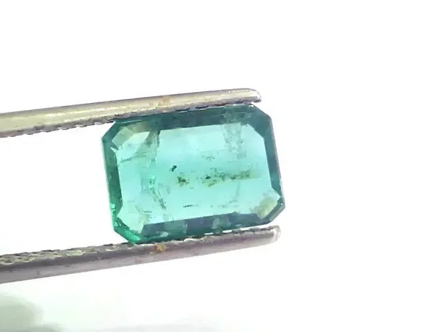 3.07 Ct Untreated Natural Zambian Emerald Gemstone Panna AAAAA - Venus Gems