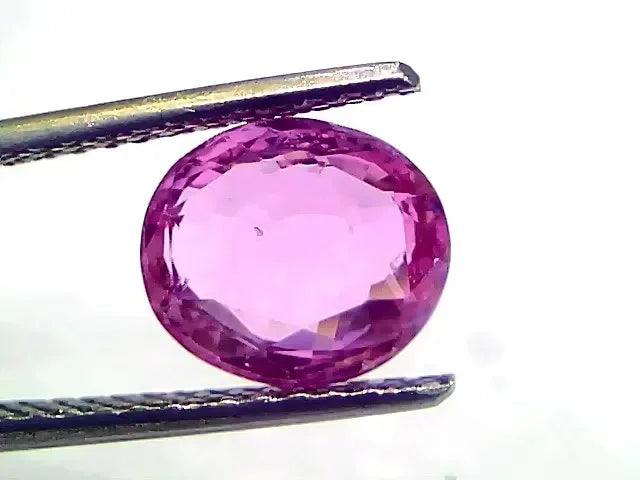 3.07 Ct GII Certified Unheated Untreted Natural Madagaskar Ruby Gems - Venus Gems