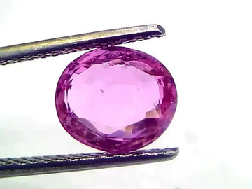 3.07 Ct GII Certified Unheated Untreted Natural Madagaskar Ruby Gems - Venus Gems