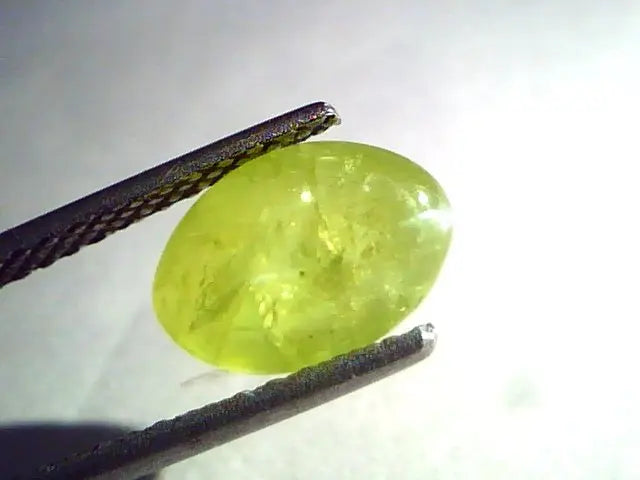 3.08 Ct Certified Untreated Natural Chrysoberyl Cats Eye,Lehsunia