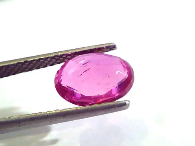 3.08 Ct Certified Unheated Untreated Natural Madagaskar Ruby