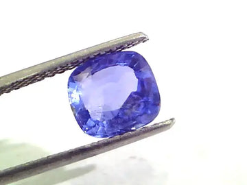 3.09 Ct Unheated Untreated Natural Ceylon Blue Sapphire Neelam