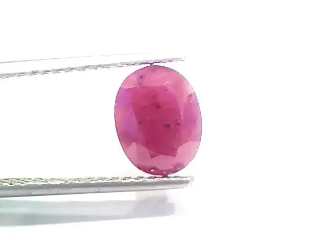 3.11 Ct Certified Unheated Untreated Natural New Burma Ruby - Venus Gems